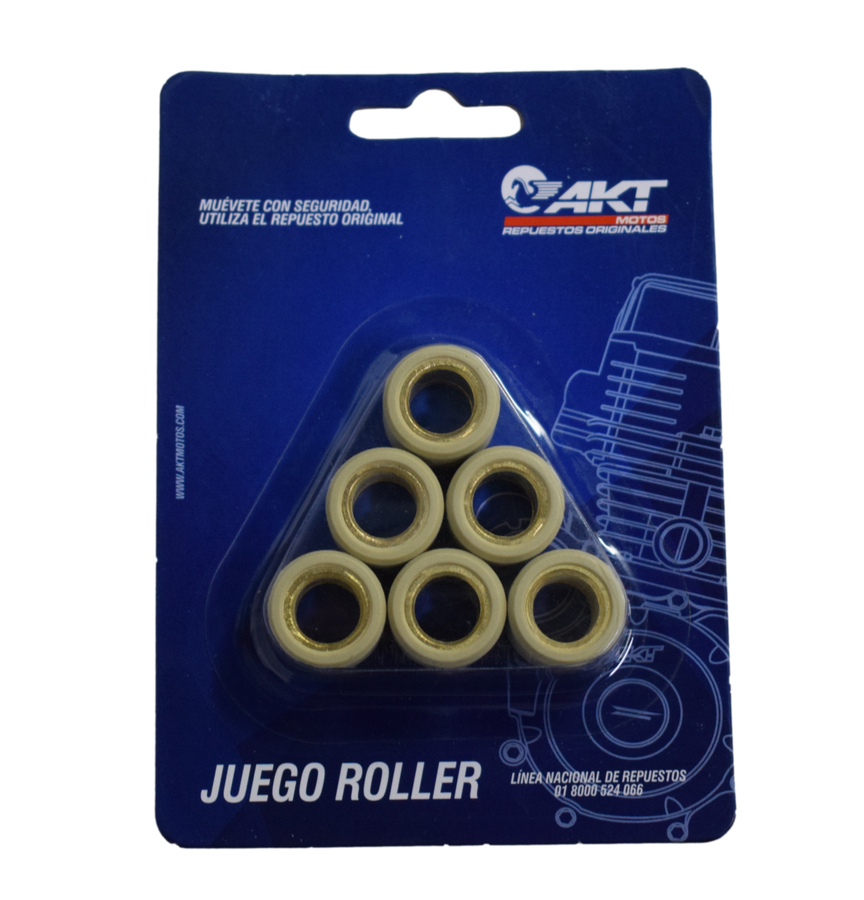 Roller (11 Gramos) Dynamic 125 Akt Original (6 Unidades)
