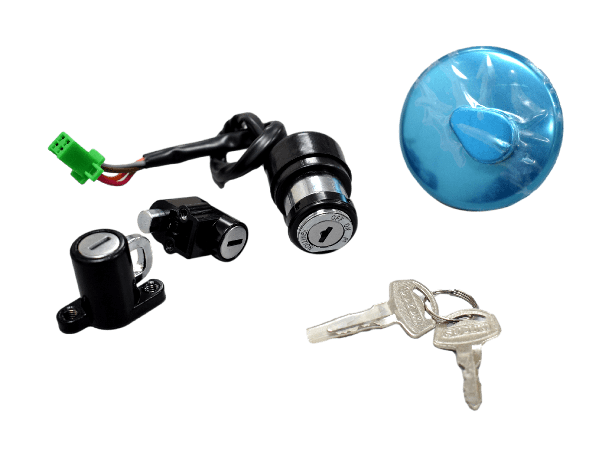 Switch de Encendedo Gn 125H Suzuki Original (Kit)