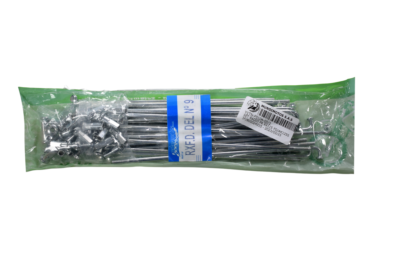 Set de Radios Delanteros Rx 115 Generico Chino