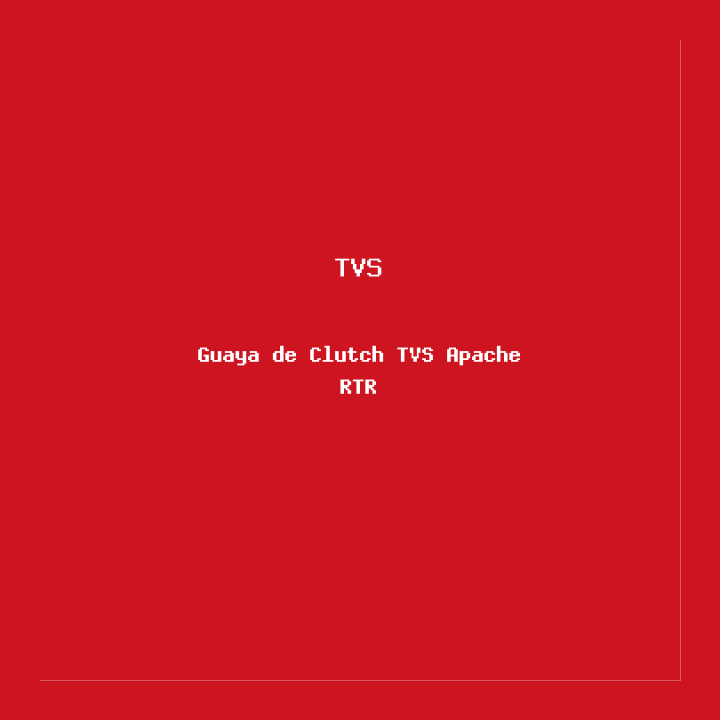 Guaya de Clutch TVS Apache RTR